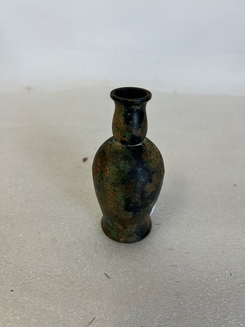 19th C. Bronze Cabinet Vase (1 of 1)