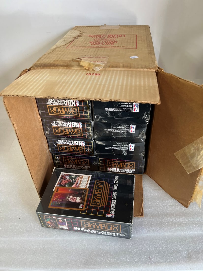 1990-91 Skybox Series 1 Basketball Case 20 Boxes (1 of 1)