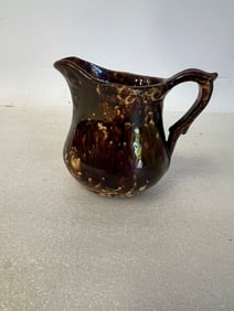 Antique Spatterware Pitcher