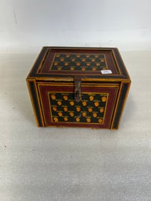 Marquetried Multi-Drawered Jewelry Box