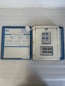 UN Stamp Album.Complete Blocks