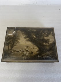 Box of Old Door & Cabinet Keys & Locks