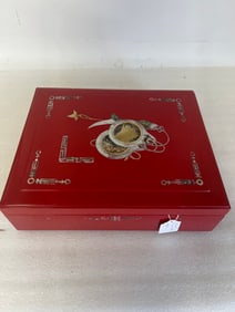 Inlaid Teakwood Keepsake Box