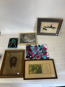 Dealers Lot Artwork Inc. Oil , Engraving etc. (6)