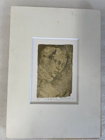 Artist Proof Classical Engraving