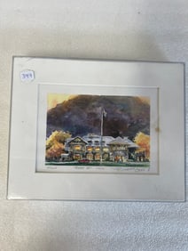 Richard Ochs. Ltd. Ed. Litho Bear Mt. Inn