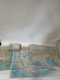 Collectors Lot of Antique Maps