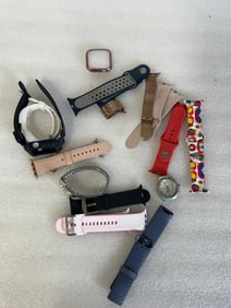 Dealer's Lot of Wristwatche Bands & 2 Watches