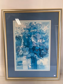Sgd D. Porinchak Print of Flowers