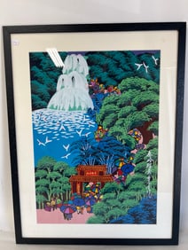 Attr. To Cao Quan-Tang Oriental Street Sceene