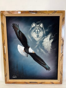 Canales Oil on Canvas