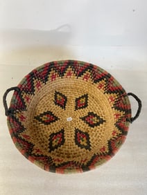 American Southwestern Double Handled Basket