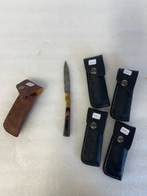 Lot of Damascus Knives