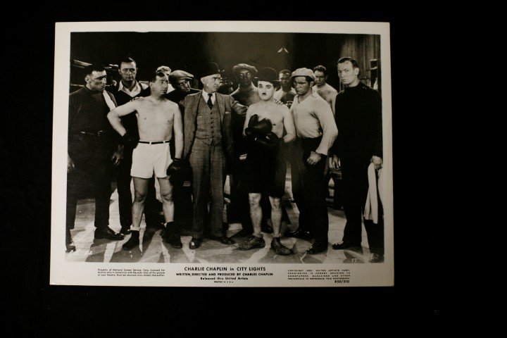 Charlie Chaplin Movie Stills City Lights (10): 1950 Release (7); 1972 Release (3). Ten in the lot. All 8 x 10