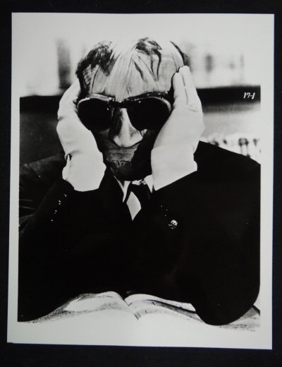 The Invisible Man Original Negatives (3): Black and White. Scenes from The Invisible Man with Claude Rains, Gloria Stuart, etc. 1933. Accompanied by prints from the negatives. 8 x 10