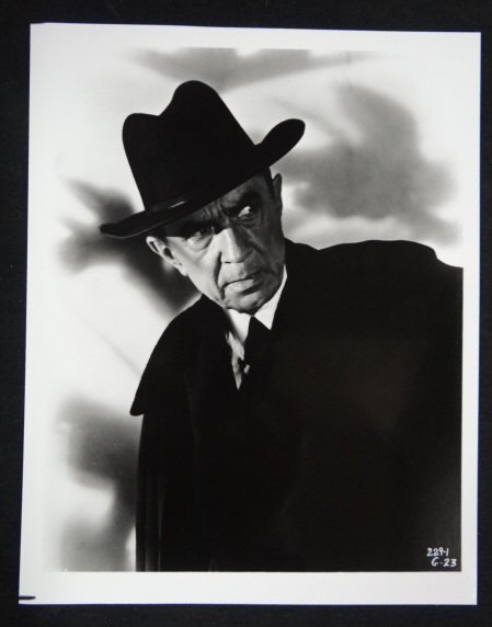 Plan 9 From Outer Space Original Negatives(4): Black and White. Scenes including Bela Lugosi, Tor Johnson, Vampira and a color contact negative for the poster art. 1959. Accompanied by four prints from the negatives. 8 x 10, contact negative is 4x