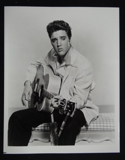 Elvis Presley Original Negatives (6): Black and White. Portraits and Scenes. Included in the lot are six prints made from the negatives. 8 x 10
