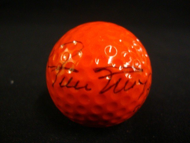 Willie Mays Signed Golf Ball