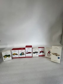 Keepsake Ornaments Inc. Many Vehicles (8)