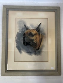 Jean Chase. Watercolor. Signed