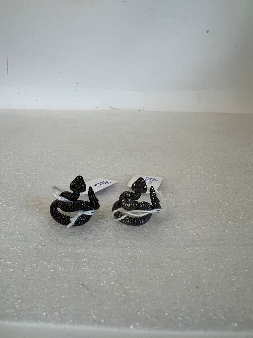 Sterling Silver Lizard Rings (2) (1 of 2)