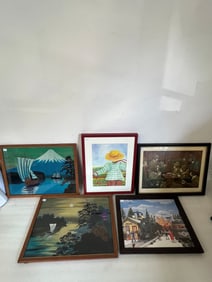 Assorted Antique Prints (5)
