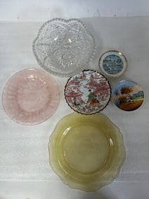 Antique Dealer's Lot of Glass & China