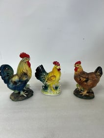 Rooster Figures inc. 2 Napcoware