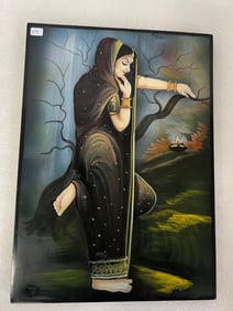 Oriental Oil on Board,