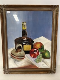 Watercolor. Still Life Sgd B.F.G.