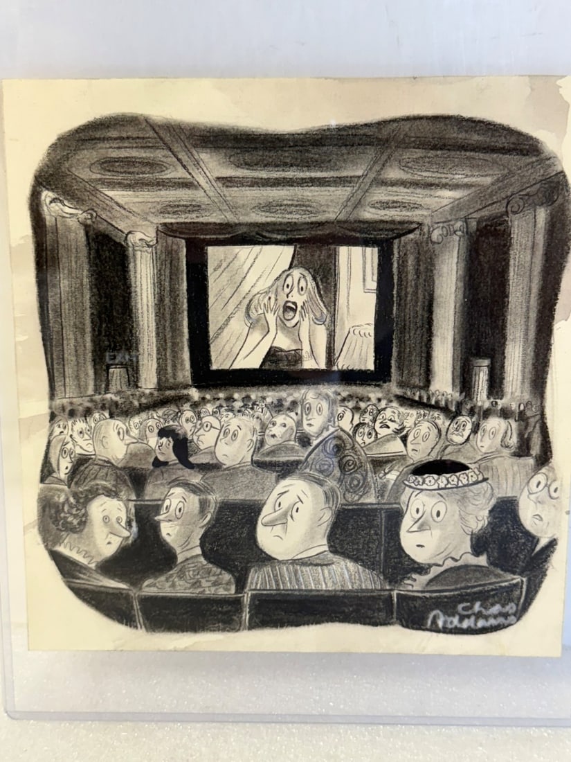 Charles Addams; 20thC. American Illustration Drawing (1 of 4)