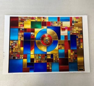 Lux Von Zollern . Original Litho