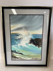 Rutra Fitzer Framed Watercolor