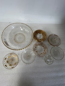 Gilt Decorated Crystal (15)