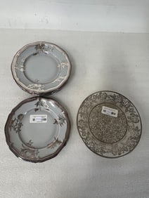Rosenthal Silver Overlay China & Silver Overlay Dish(7)