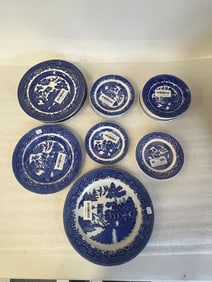 Blue Willow China Allertons England
