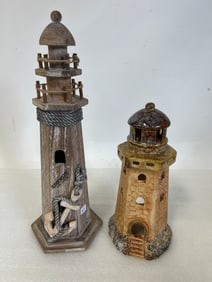 Lighthouse Collectibles. (2)