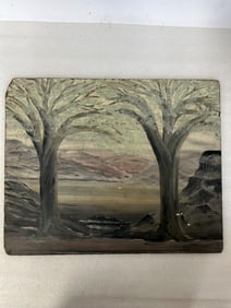 Painting on Board. Landscape