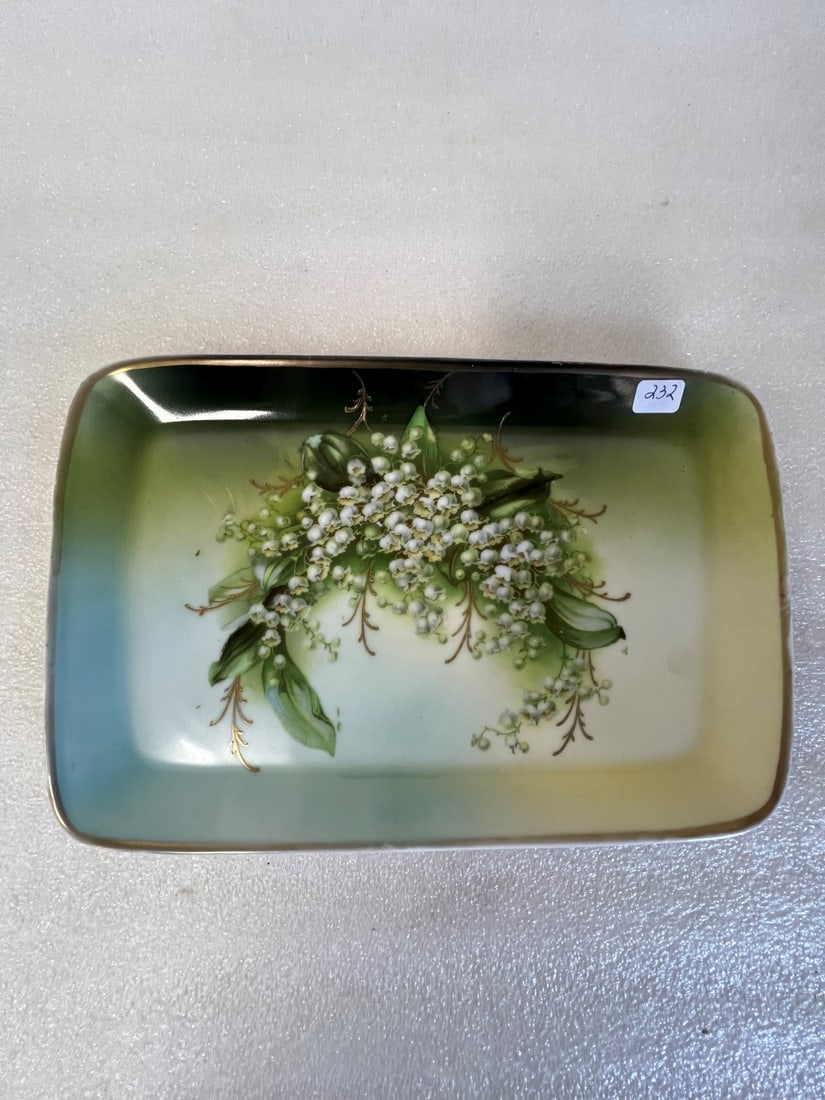 Three Crowns Germany Lily of the Valley Plate (1 of 3)