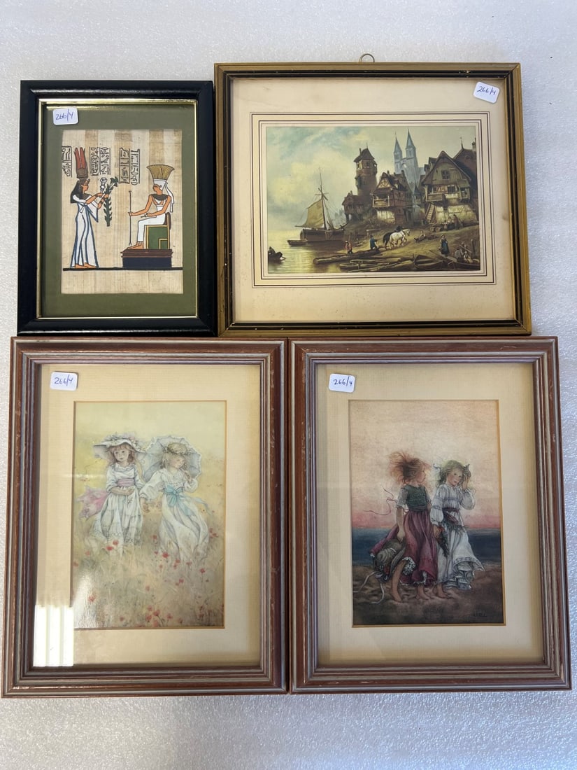 Antique Prints. (4) (1 of 2)