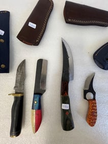 Four Collectible Pocket Knives in Cases