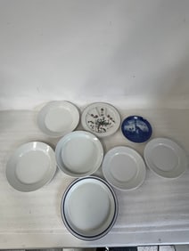 Collector or Dealer;s Lot of Royal Worcester, Dansk Villeroy & Boch Plates (8)