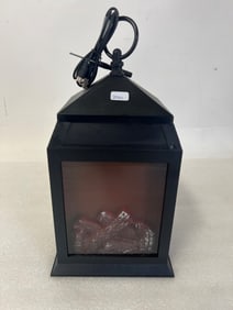 Lantern in the Form of a Burning Fireplace