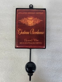 Chateau Bordeaux Hat or Jacket Holder