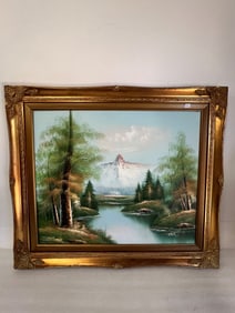 Shaw. Oil on Canvas. Signed