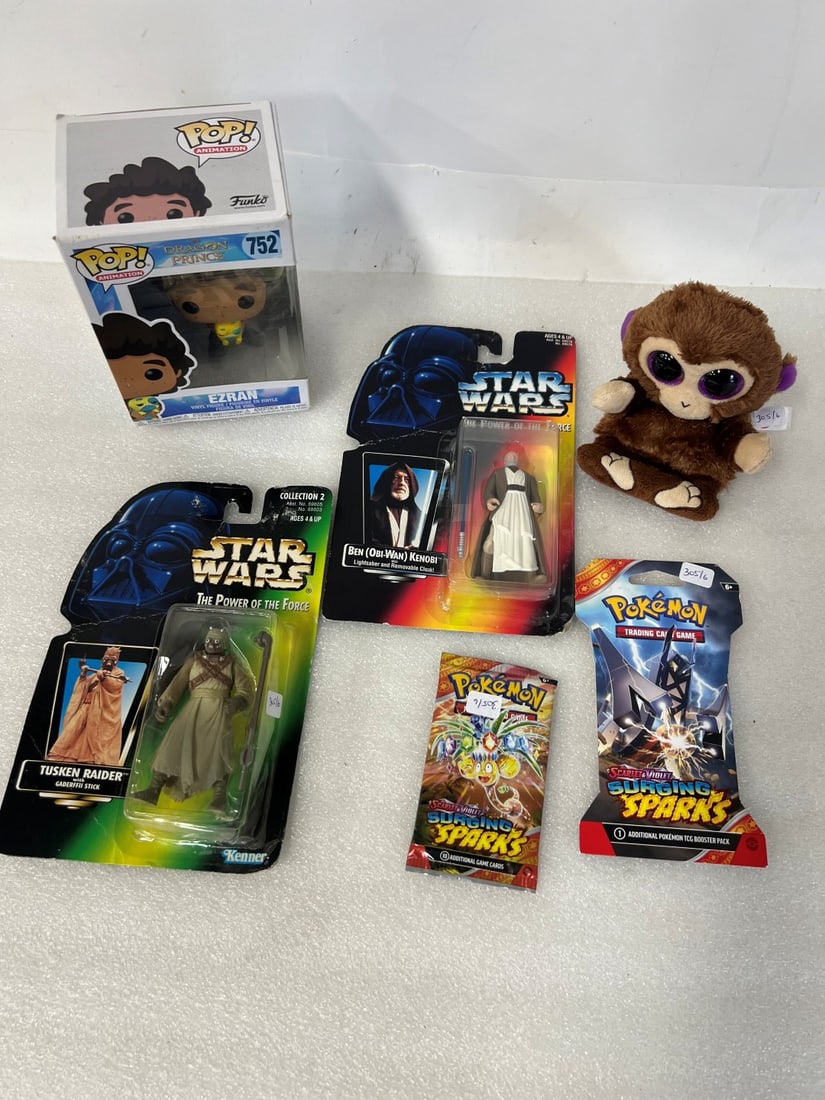 Star Wars, Pokemon, Ezran & Ty Lot (6) (1 of 1)