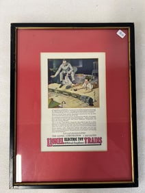Lionel Electric Toy Train Advertisement