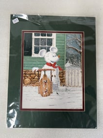 David Doss Disney Litho Winter Magic