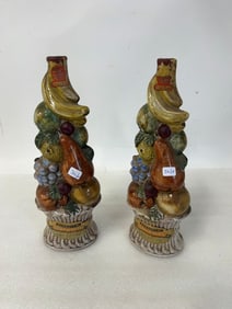 Pr. Pottery Liquor Bottles