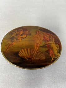 Vintage Lacquered Jewelry Box